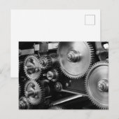 Carte Postale Équipements en acier (Devant / Derrière)
