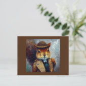 Carte Postale Équirrel Sherlock Holmes (Debout devant)