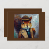 Carte Postale Équirrel Sherlock Holmes (Devant / Derrière)