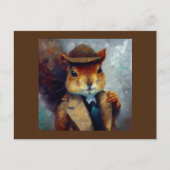 Carte Postale Équirrel Sherlock Holmes (Devant)