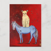 Carte Postale Équitation Bob (Devant)