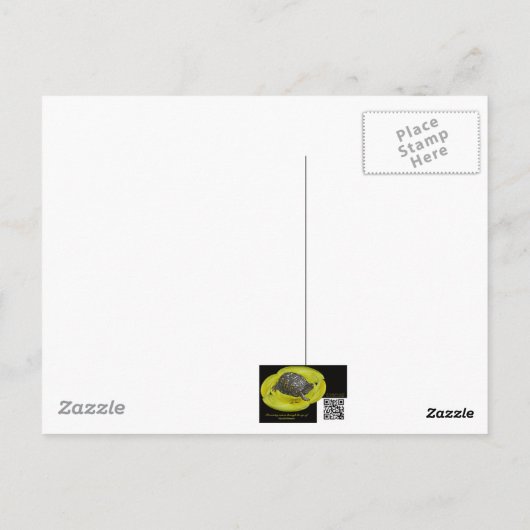 Carte Postale Érable d'automne (Dos)