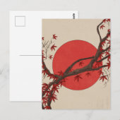 Carte Postale Érable japonais (Devant / Derrière)