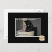 Carte Postale ?ère règle si u allant partager le lit de mA (Devant / Derrière)