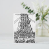 Carte Postale Erection de l'ancienne obèse égyptienne (Debout devant)