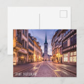 Carte Postale Erfurt, Allemagne (Devant / Derrière)