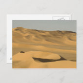 Carte Postale Erg Awbari, désert du Sahara, Fezzan, Libye. (Devant / Derrière)