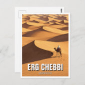 Carte Postale Erg Chebbi Merzouga Maroc Voyage (Devant / Derrière)