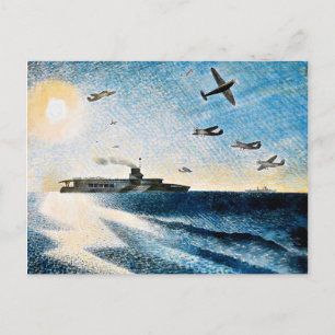 Carte Postale Eric Ravilious - HMS glorieux dans l'Arctique