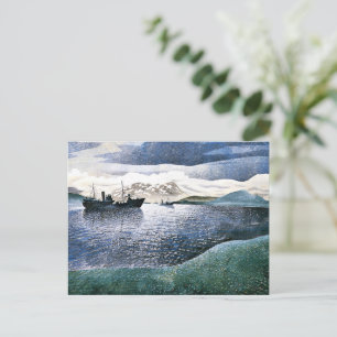 Carte Postale Eric Ravilious - Norvège, art du réalisme magique