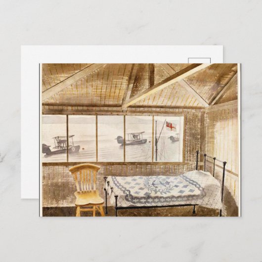 Carte Postale Eric Ravilious - RNAS Sick Bay, Dundee (Devant / Derrière)