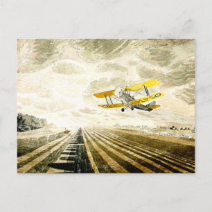 Carte Postale Eric Ravilit, Tiger Moth