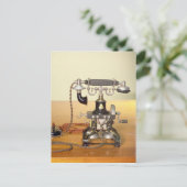 Carte Postale Ericsson Telephone, 1890 (Debout devant)