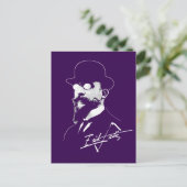 Carte Postale Erik Satie (Debout devant)