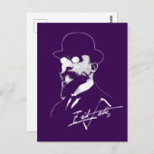 Carte Postale Erik Satie (Devant / Derrière)