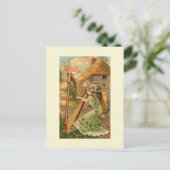 Carte Postale Erin Go Bragh Harp Femme (Debout devant)