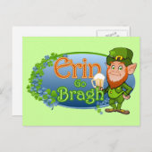 Carte Postale Erin Go Bragh (Ver 2) (Devant / Derrière)