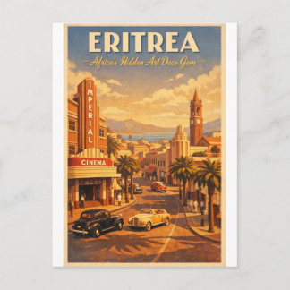 Carte Postale ERITREA – Africa’s Hidden Art Deco Gem