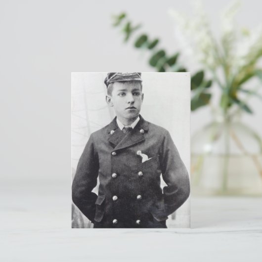 Carte Postale Ernest Shackleton (Debout devant)