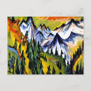Carte Postale Ernst Kirchner - Berggipfel