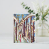 Carte Postale Ernst Ludwig Kirchner - Le pont du Rhin (Debout devant)