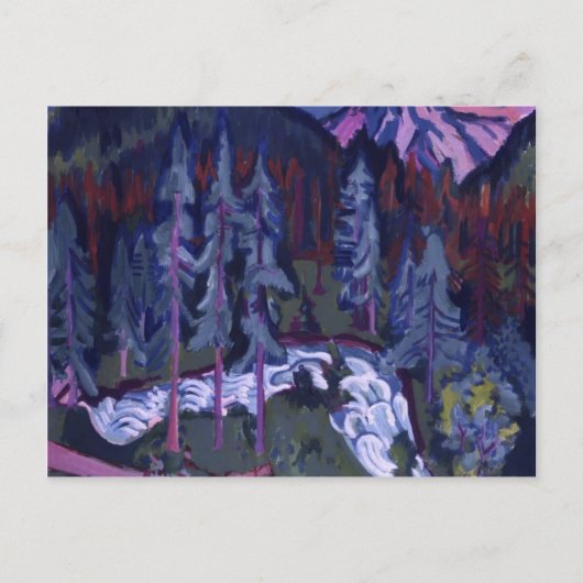 Carte Postale Ernst Ludwig Kirchner - Sertigweg (Devant)