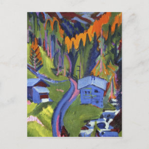 Carte Postale Ernst Ludwig Kirchner - Sertiting Path en été