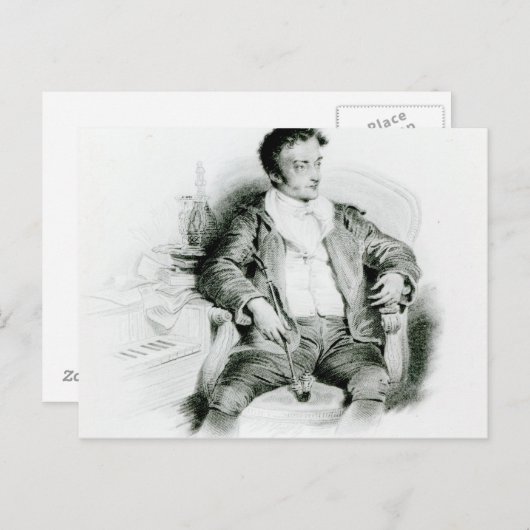 Carte Postale Ernst Theodor Amadeus Hoffmann (Devant / Derrière)