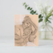 Carte postale Eros et Psyche (Debout devant)