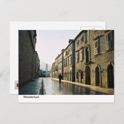 Carte Postale errant (Devant / Derrière)