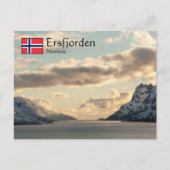 Carte Postale Ersfjorden Norvège (Devant)