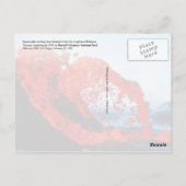 Carte Postale Éruption de Kilauea, Parc national des volcans d'H (Dos)