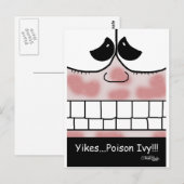 Carte Postale Éruption d'ivoire de poison (Devant / Derrière)