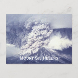 Carte Postale Éruption du mont St. Helens