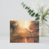 Carte Postale Éruption du Vésuve (Debout devant)