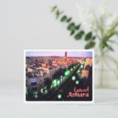 Carte Postale Erythrée - Nuit d'Asmara - (Debout devant)