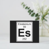 Carte Postale Es - Einsteinium (Debout devant)