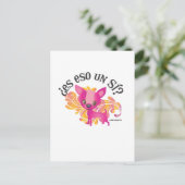 Carte Postale Es Eso un SI ? (Debout devant)