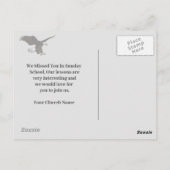 Carte Postale Esaïe 40 31 Aigle (Dos)