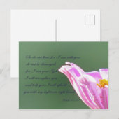 Carte Postale Ésaïe 41:10 (Devant / Derrière)