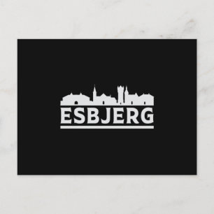 Carte Postale Esbjerg Danemark City Skyline Cityscape Funny Cade