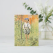 Carte Postale Esbjorn et pommier (Debout devant)