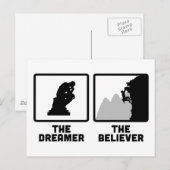 Carte Postale Escalade (Devant / Derrière)