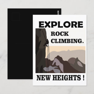 Carte Postale Escalade