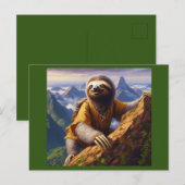 Carte Postale Escalade de Sloth Mountain (Devant / Derrière)