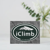 Carte Postale Escalade iClimb Colorado Rocky Mountain (Debout devant)