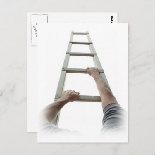 Carte Postale Escalade L'échelle de Jacob (Devant / Derrière)