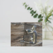 Carte Postale Escalade Main Door Knob (Debout devant)