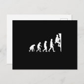 Carte Postale Escalade Mountain Evolution (Devant / Derrière)