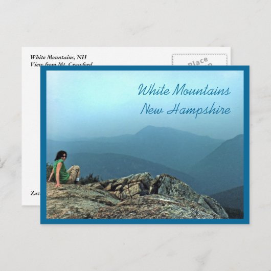 Carte Postale Escalade Mt. Crawford (Devant / Derrière)